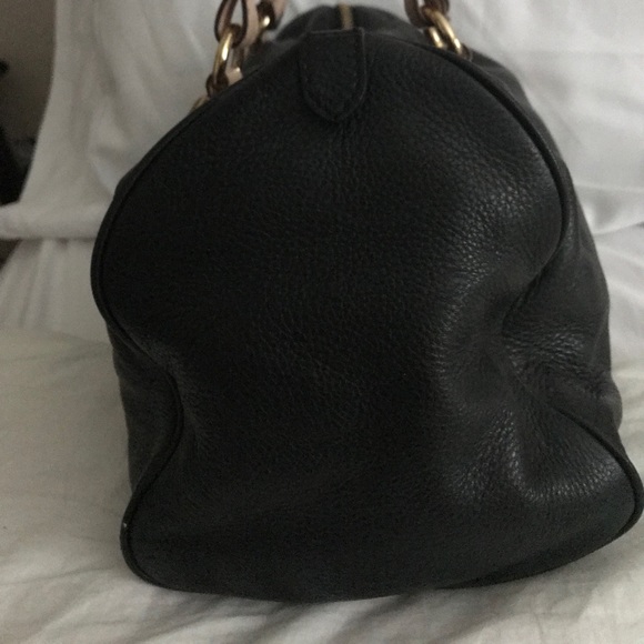MK leather satchel handbag